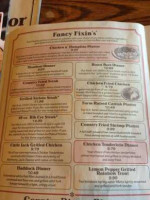 Cracker Barrel Old Country Store menu