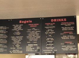 Bubba's Bagels menu