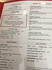 The Little Diner menu