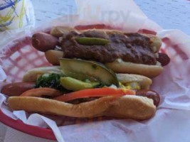 Matt's Famous Chili Dogs food