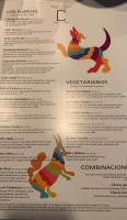 Cielo Cocina Mexicana menu