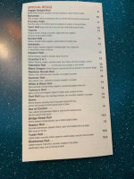 Yusan Sushi Ramen menu