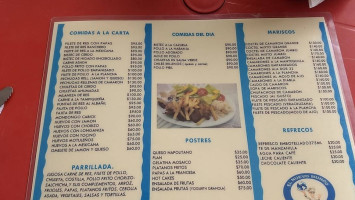 Loncheria El Nuevo Mundo menu