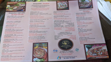 El Meson De Loslaureanos menu