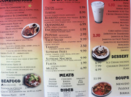 Cielito Lindo Taqueria menu