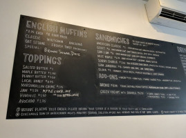 Vinal Bakery menu