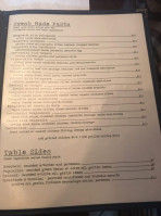 La Tavolata menu