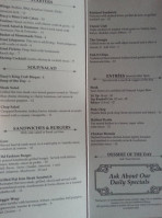 Mcgiviney's Sports And Grill menu