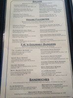 T.k. Maguire's menu