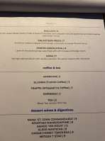 Meze Estiatorio menu