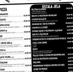 Calypso Koprivnica menu