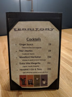 Territory Kitchen And menu