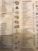 Ikura Sushi Hibachi menu