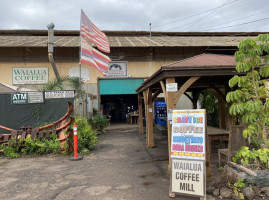 Old Sugar Mill Brand Waialua Coffee outside