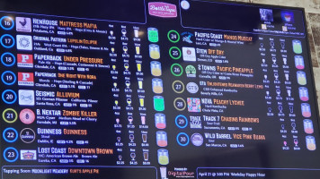 Bottletaps menu