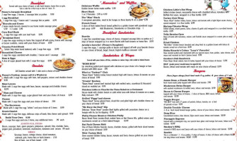 Penny's menu