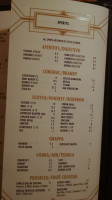 Tony's Pizza Palace menu