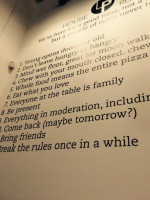 LOVEPIZZA menu