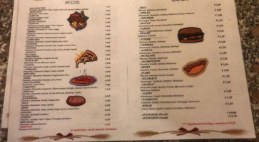 Keres Pub menu