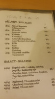 Hospoda U Telcu menu