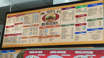 Mr Pepe's food