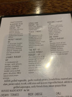 Clever Monkey Craft Grill menu