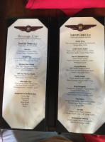 Runway Bar Restaurant menu