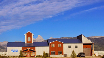 Grand Teton Distillery outside