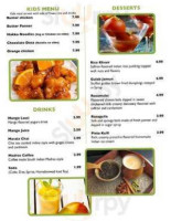 Fresh Mint Indian Grill menu