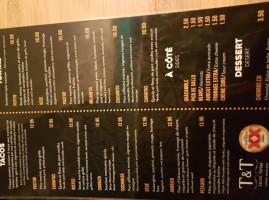 T T Tacos And Tortas Mexican Resto menu