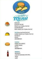 Tortaco Vilo menu