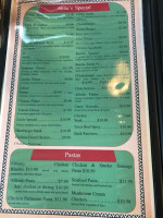 Anita's Tex Mex menu