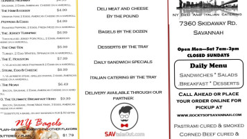 Rocky's Ny Deli Italian Catering menu