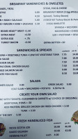 Bagelman-deliman menu