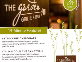 Garden Grille menu