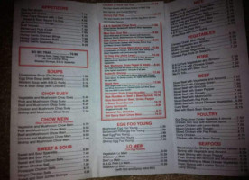 A & K Restaurant menu