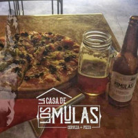 La Casa De Los Mulas Cerveza Artesanal Pizza food