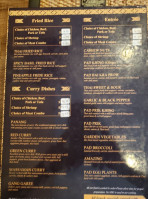 Tuptim Thai And Sushi menu