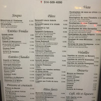 La Marinara menu