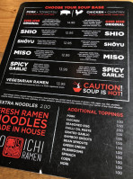 Cho Ichi Ramen inside