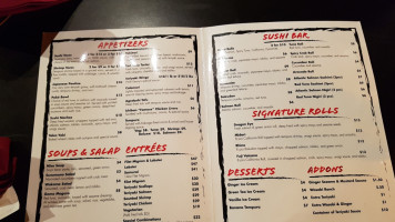 Ichiban Japanese Steakhouse Pub menu