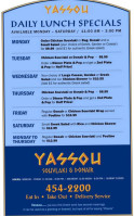 Yassou Souvlaki&Donair inside