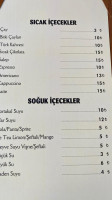 Neşeli Balık menu