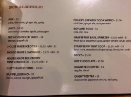 Lot 1 Pasta menu