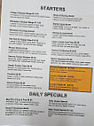 Amanda Pizza menu