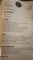 Auguste menu