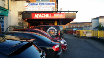 Apache Pizza outside