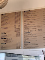 Iw Coffee menu