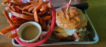 The Burger Stand Taos Ale House food