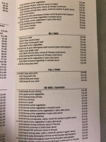 T.H. Dang menu